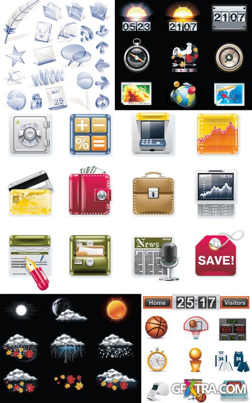 Icons & Objects for Vector Design #73