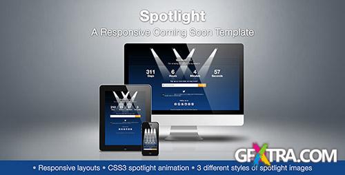 ThemeForest - Spotlight - A Responsive Coming Soon Template - RIP