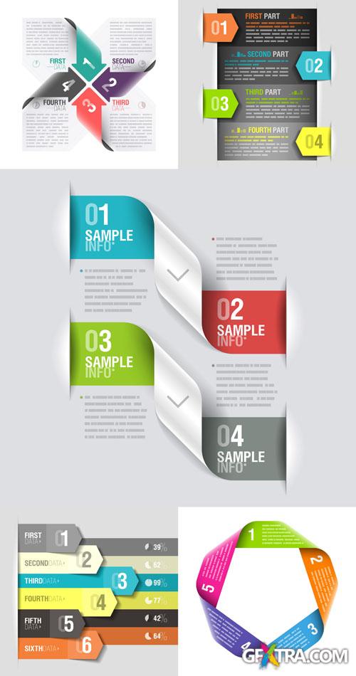 Infographics Elements for Vector Design Set #6