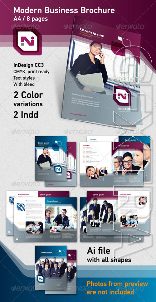 GraphicRiver - Modern Business Brochure 2