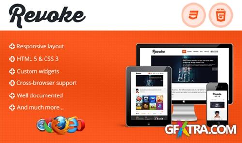 ThemeForest - Revoke - Responsive HTML Theme - RIP