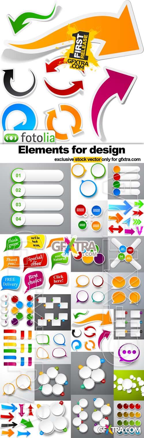 Elements for design - 25xEPS