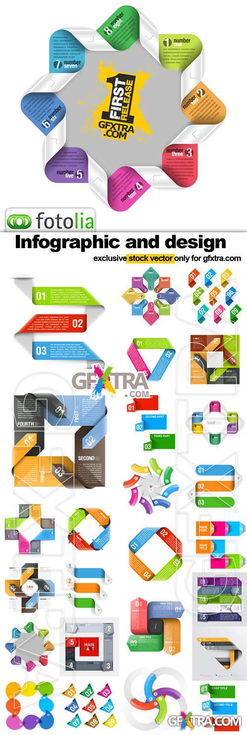 Infographic and design elements - 25xEPS