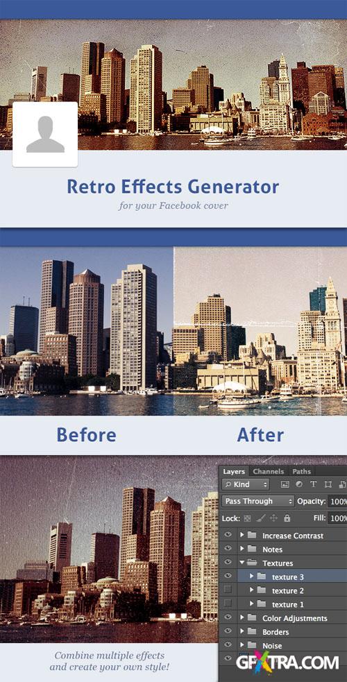 WeGraphics - Retro Effects Generator for your Facebook Cover