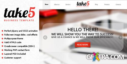 ThemeForest - Take5 is a premium multipurpose template - RIP