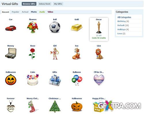 Hire-experts - Gifts plugin 4.2.1p7 - for SocialEngine 4.x.x - Nulled