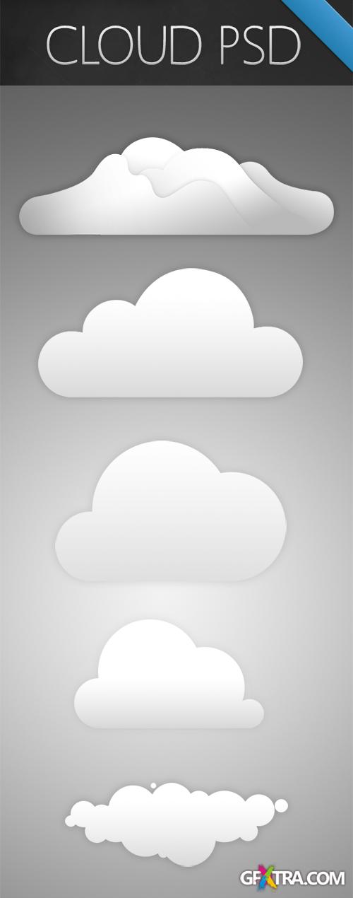 Simple Cloud PSD Pack