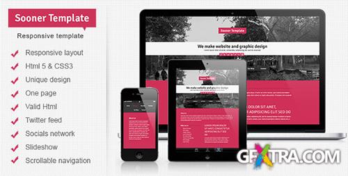 ThemeForest - Sooner Responsive One Page Creative Template - RIP