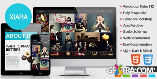 ThemeForest - Xiara - Responsive Onepage Parallax HTML Template - RIP