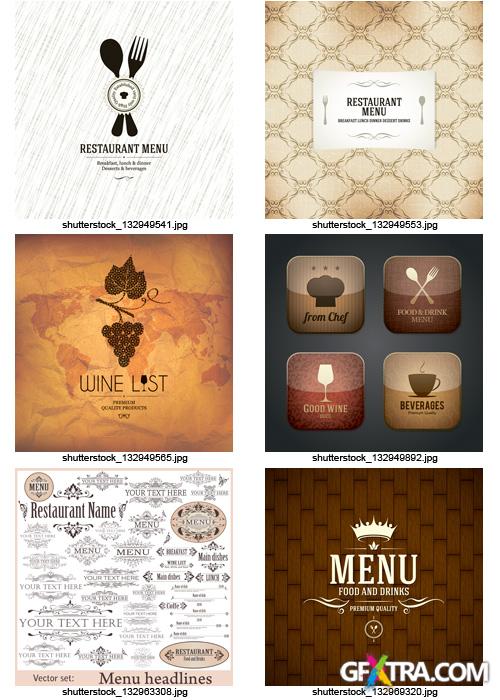 Amazing SS - Restaurant Menu 3, 25xEPS