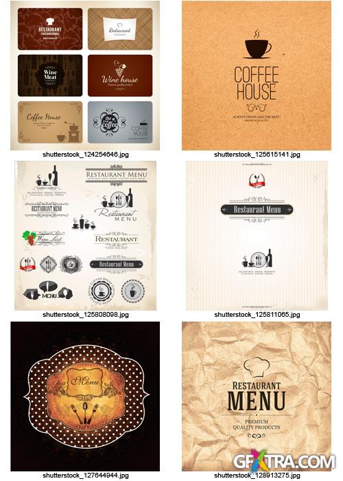 Amazing SS - Restaurant Menu 3, 25xEPS