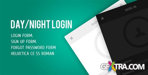 CodeCanyon - Day/Night Login Page - RIP