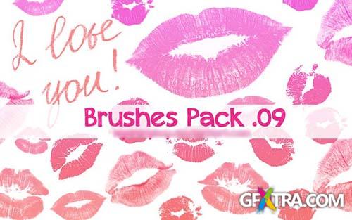 Brushes Pack .09 - Kisses