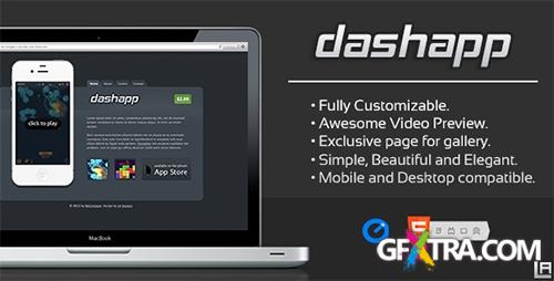 ThemeForest - Dashapp - Premium HTML Template for Developers - RIP