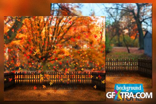 Autumn Natures PSD Source Background