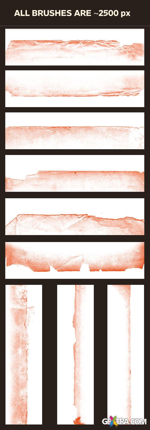 Paper Edges Photoshop Brushes