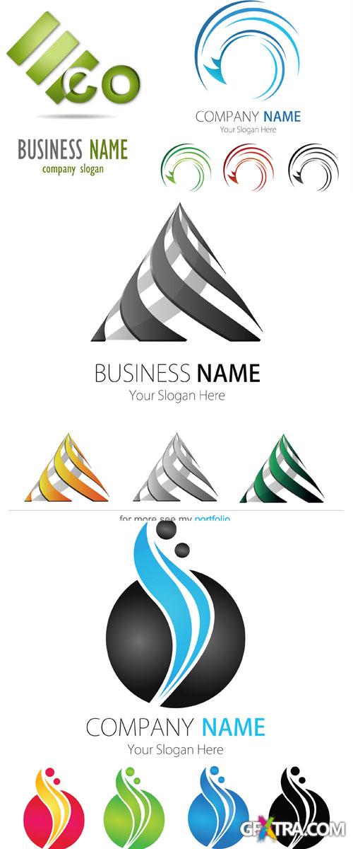 Logo Elements Vector Set #43