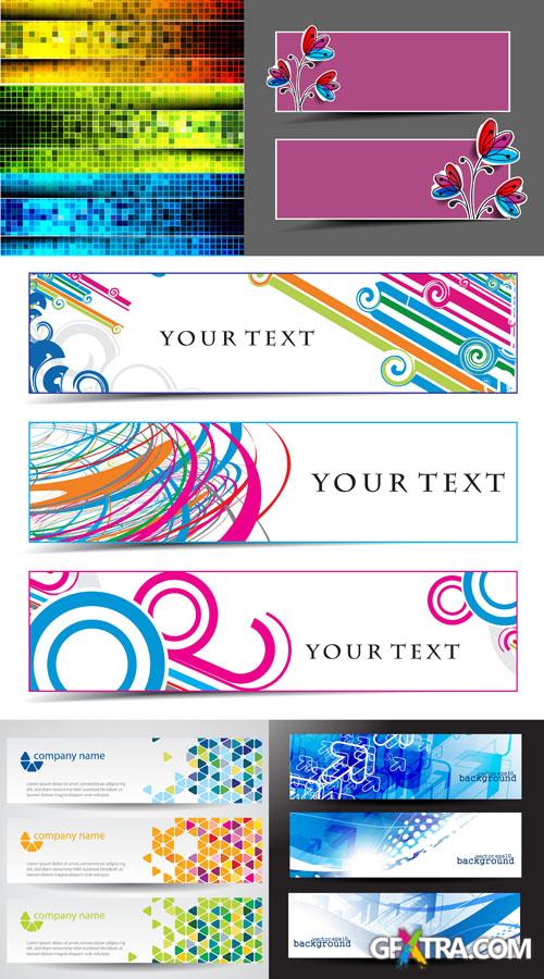 Banner Vector Set #51