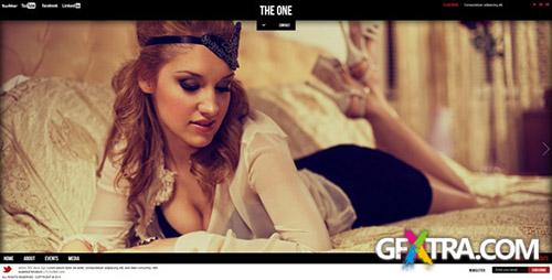 ThemeForest - The One - One Page HTML Template - RIP