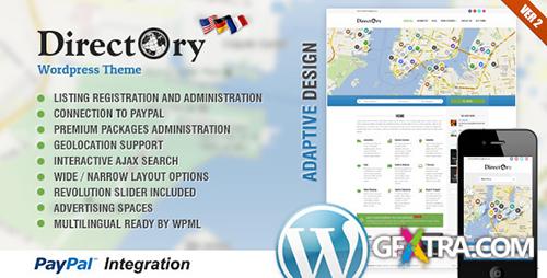 ThemeForest - Directory v2.6 Portal WP Theme - FULL