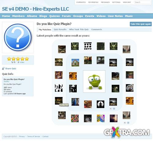 Hire-experts - Quiz plugin 4.1.5p1 - for SocialEngine 4.x.x - Nulled