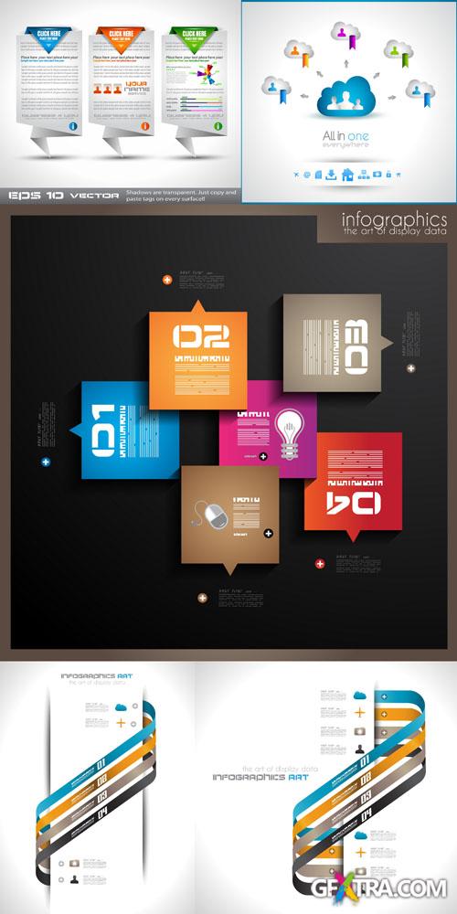 Infographics Elements for Vector Design Set #73