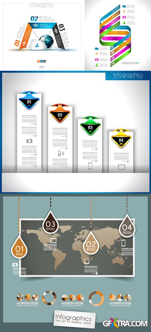 Infographics Elements for Vector Design Set #78