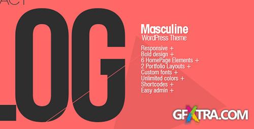 ThemeForest - Masculine v1.2.1 - Responsive WordPress Theme (Update)