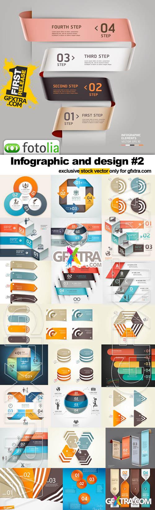 Infographic and design elements #2 - 25xEPS