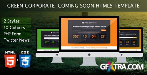 ThemeForest - Green Corporate Under Construction Template - RIP