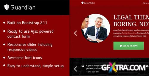 ThemeForest - Guardian- Responsive legal theme - RIP