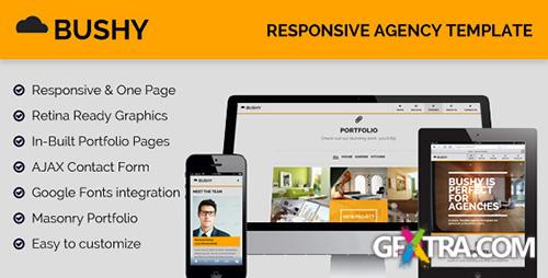 ThemeForest - Bushy - Responsive, One Page Agency Template - RIP