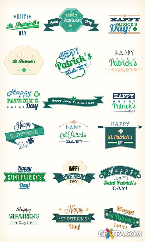 Designtnt - St Patricks Day Vector Elements