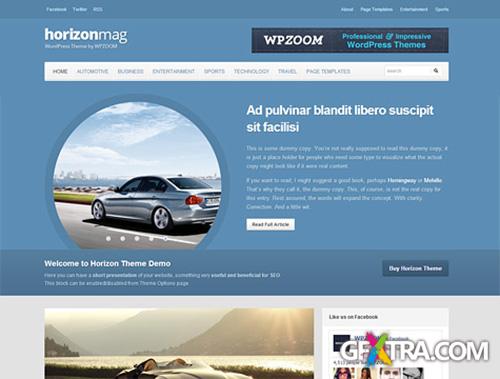 WPZoom - Horizon v1.0 - Premium Theme for WordPress