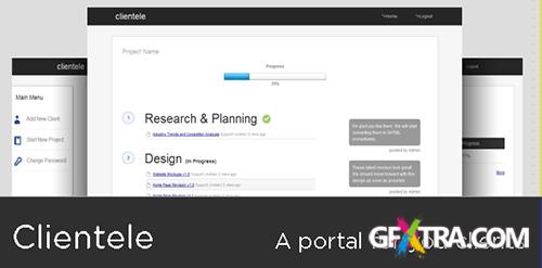 CodeCanyon - Clientele - A secure client portal