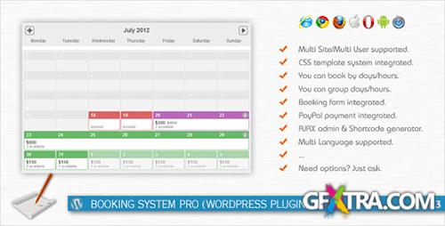 CodeCanyon - Booking System PRO (WordPress Plugin)