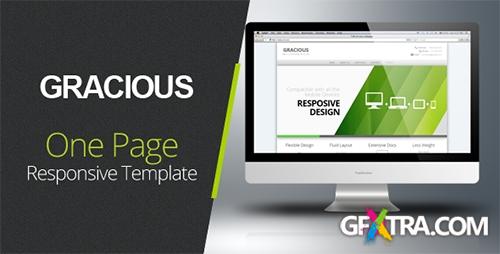 ThemeForest - Gracious - Ajaxified HTML Template 