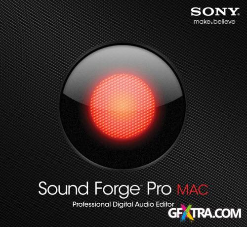 Sony Soundforge Pro Mac v1.0.23 MAC OSX INTEL