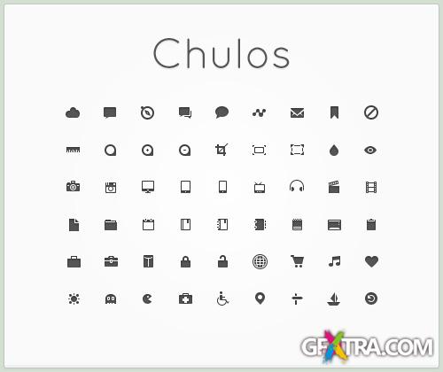 Chulos PSD Icons Pack