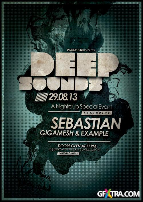 PSD Source - Deep Sounds Flyer