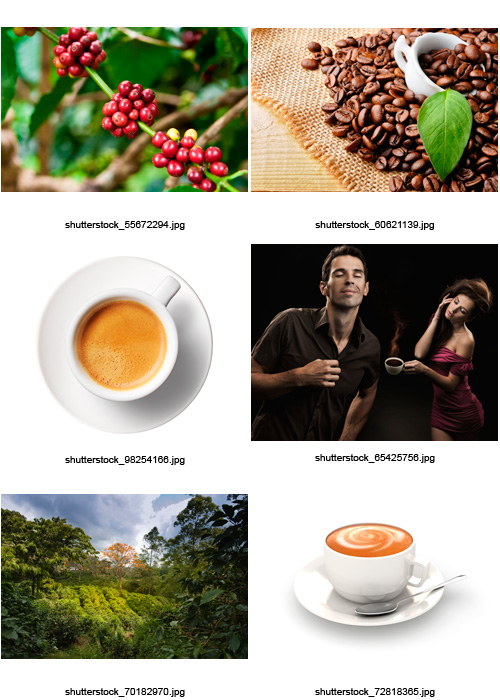 Drink Coffee & Coffee Plantation 25xJPGs