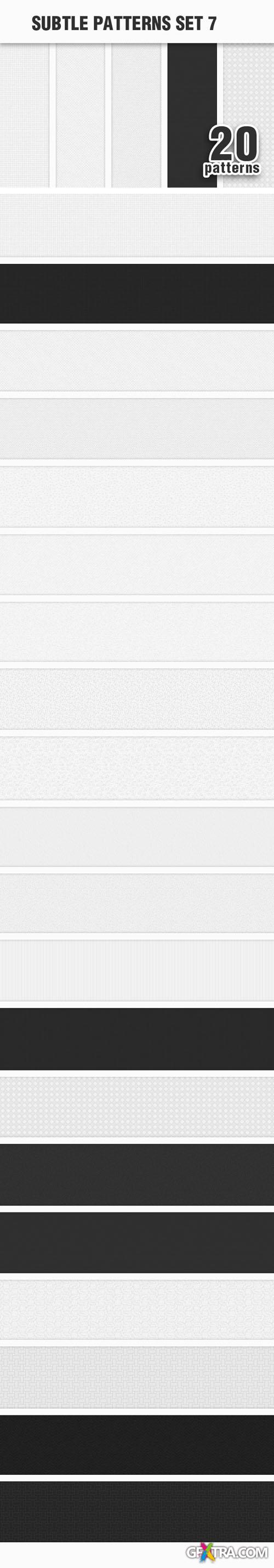 Designtnt - Subtle Patterns Set 7