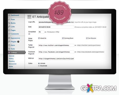 ElegantThemes - Anticipate WordPress Plugin/Theme v1.6