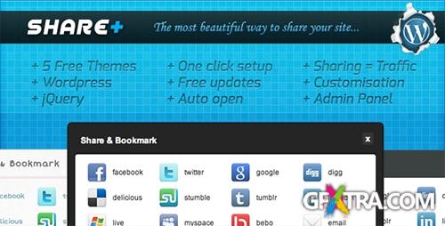 CodeCanyon - SharePlus (+) : The most beautiful way to share