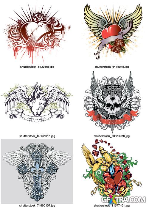 Amazing SS - Tattoo Design 3, 25xEPS