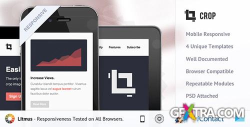 ThemeForest - Crop - Responsive E-mail Templates - RIP