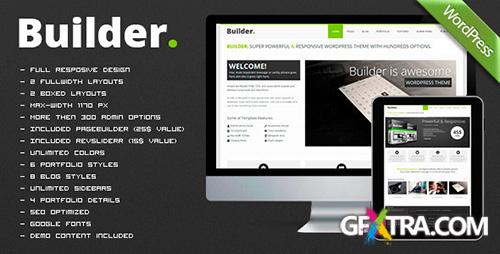 ThemeForest - The Builder v3.0 - Multipurpose WP Theme