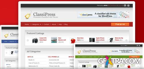 AppThemes - Classipress v3.2 + Child + PSDs (Premium Template For WordPress)