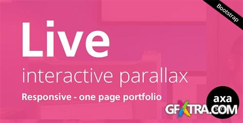 ThemeForest - LIVE - Interactive Parallax - Responsive HTML5 - RIP