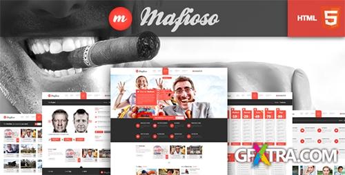 ThemeForest - Mafioso HTML 5 Responsive Template - RIP